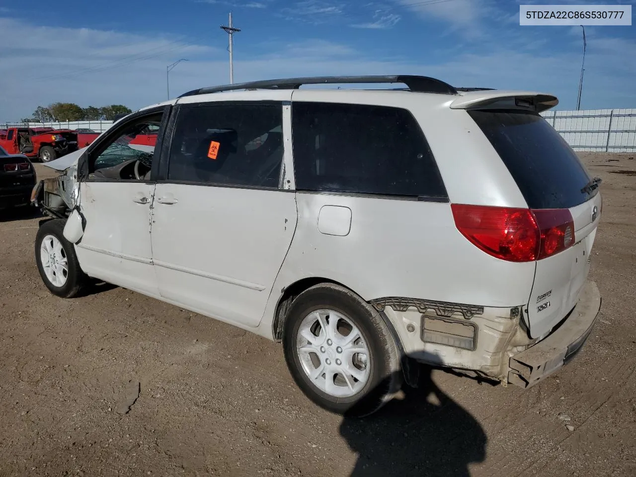 2006 Toyota Sienna Xle VIN: 5TDZA22C86S530777 Lot: 72637194