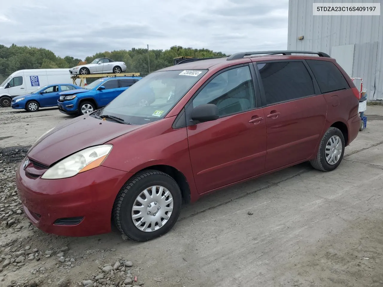 5TDZA23C16S409197 2006 Toyota Sienna Ce