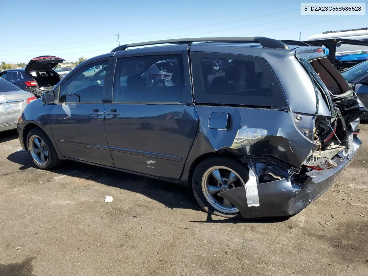 2006 Toyota Sienna Ce VIN: 5TDZA23C56S586528 Lot: 72756004