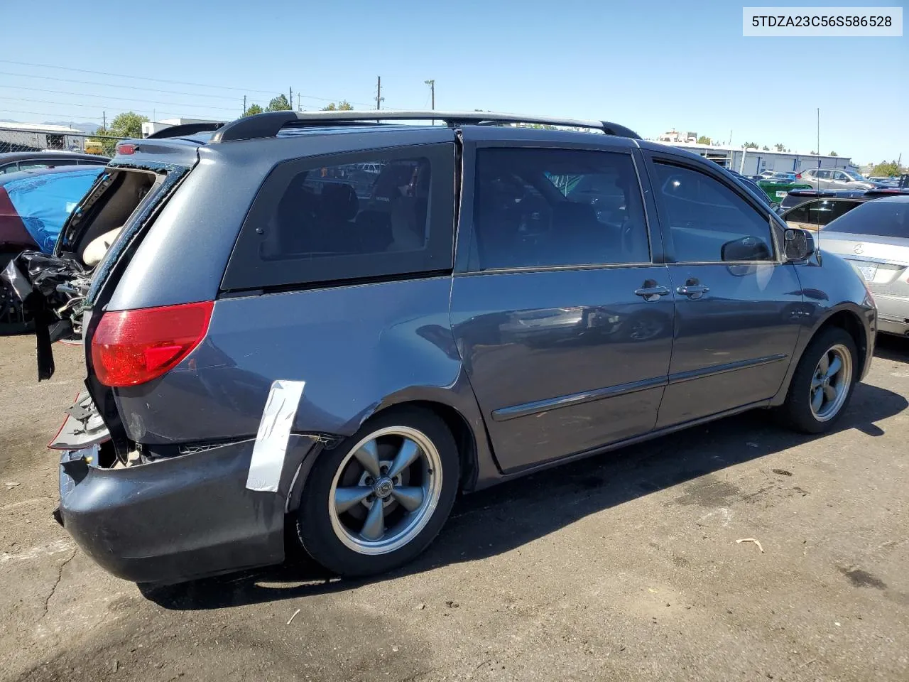 2006 Toyota Sienna Ce VIN: 5TDZA23C56S586528 Lot: 72756004