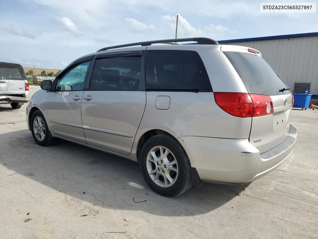 2006 Toyota Sienna Ce VIN: 5TDZA23C56S527897 Lot: 73034934