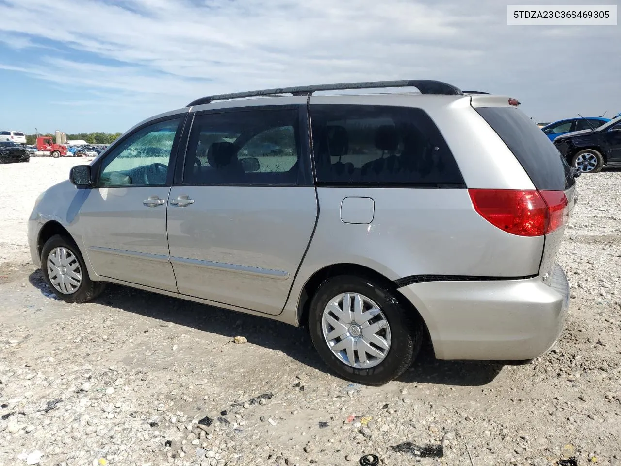 2006 Toyota Sienna Ce VIN: 5TDZA23C36S469305 Lot: 73040804