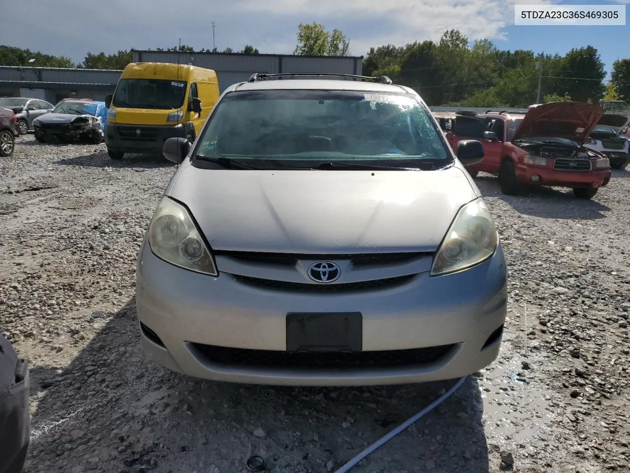 2006 Toyota Sienna Ce VIN: 5TDZA23C36S469305 Lot: 73040804