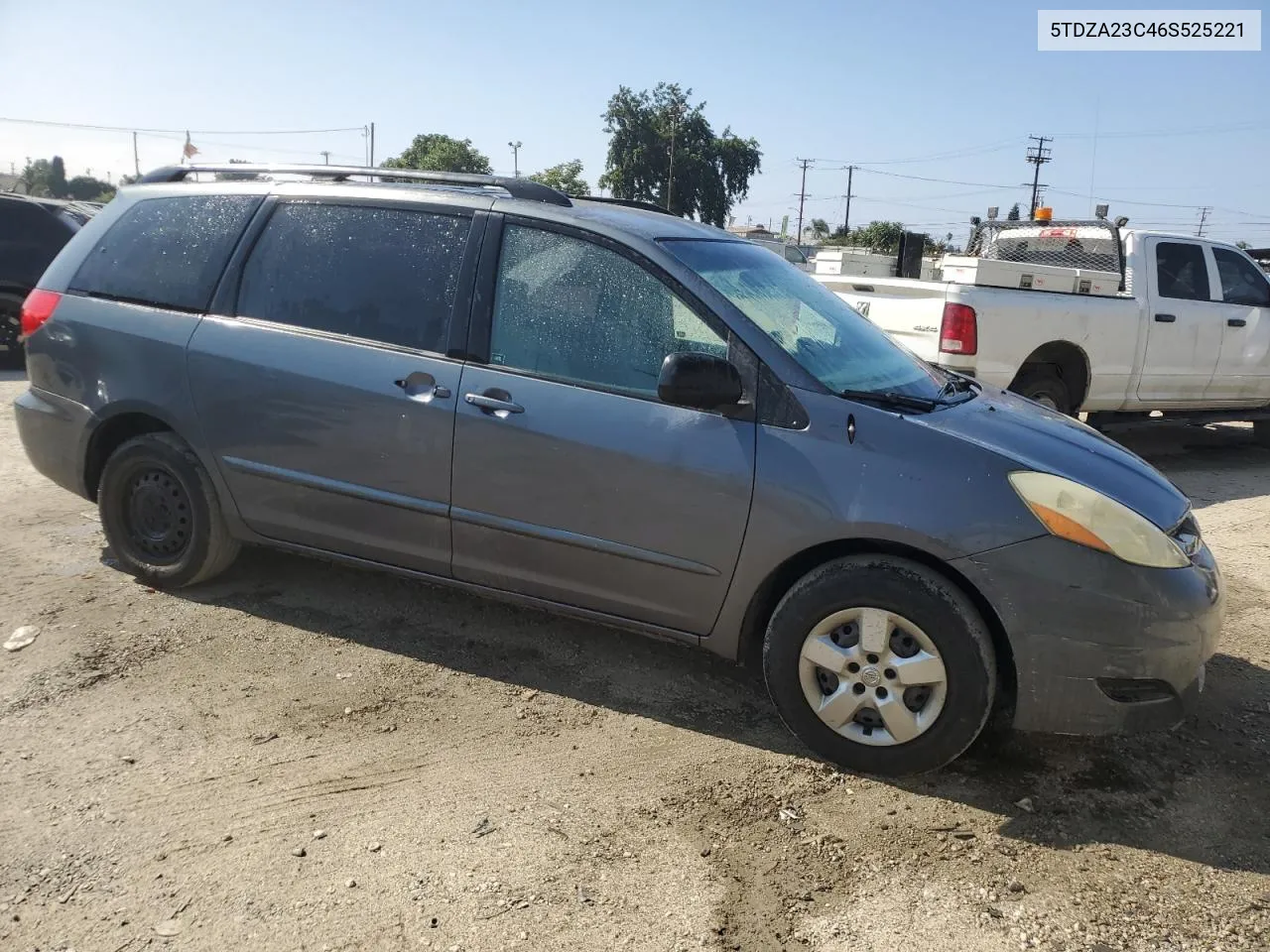 5TDZA23C46S525221 2006 Toyota Sienna Ce