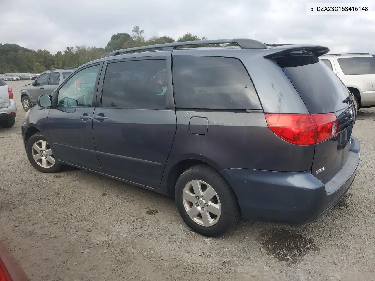 2006 Toyota Sienna Ce VIN: 5TDZA23C16S416148 Lot: 73353114