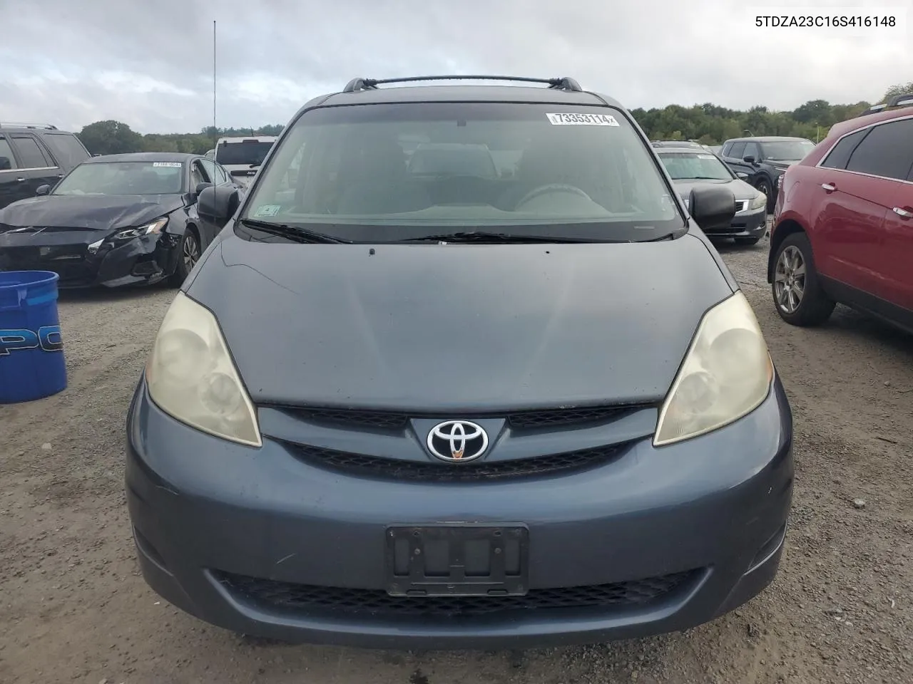 5TDZA23C16S416148 2006 Toyota Sienna Ce