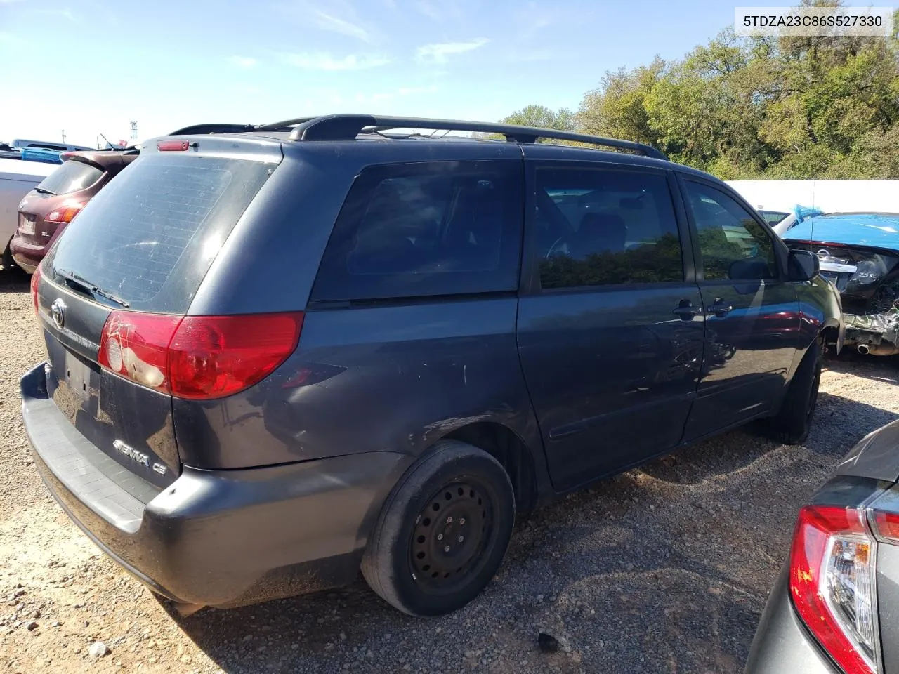 2006 Toyota Sienna Ce VIN: 5TDZA23C86S527330 Lot: 73399704