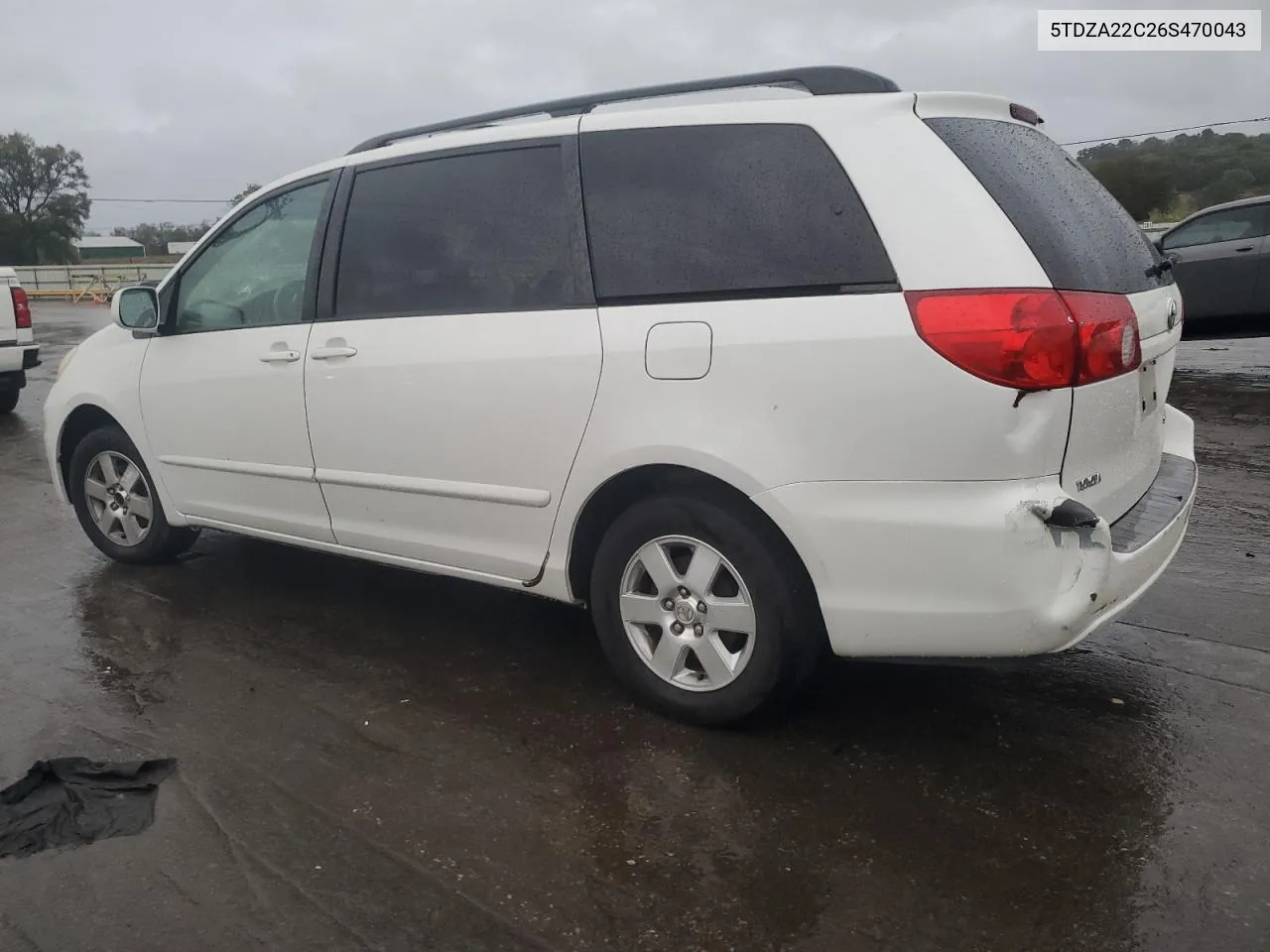 2006 Toyota Sienna Xle VIN: 5TDZA22C26S470043 Lot: 73531164