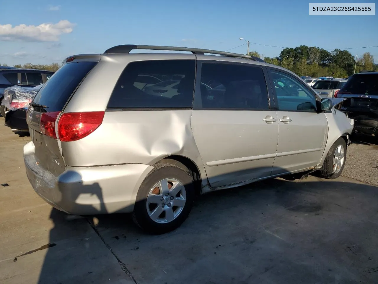 5TDZA23C26S425585 2006 Toyota Sienna Ce