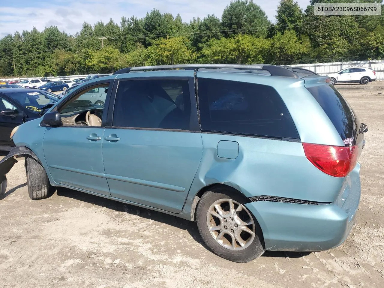 2006 Toyota Sienna Le VIN: 5TDBA23C96S066799 Lot: 74017044