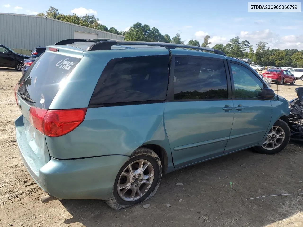 2006 Toyota Sienna Le VIN: 5TDBA23C96S066799 Lot: 74017044