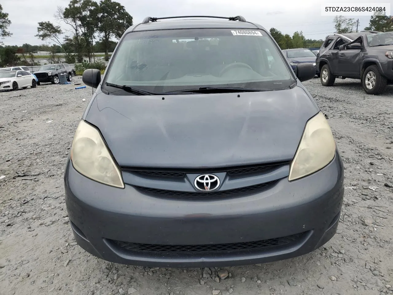 5TDZA23C86S424084 2006 Toyota Sienna Ce