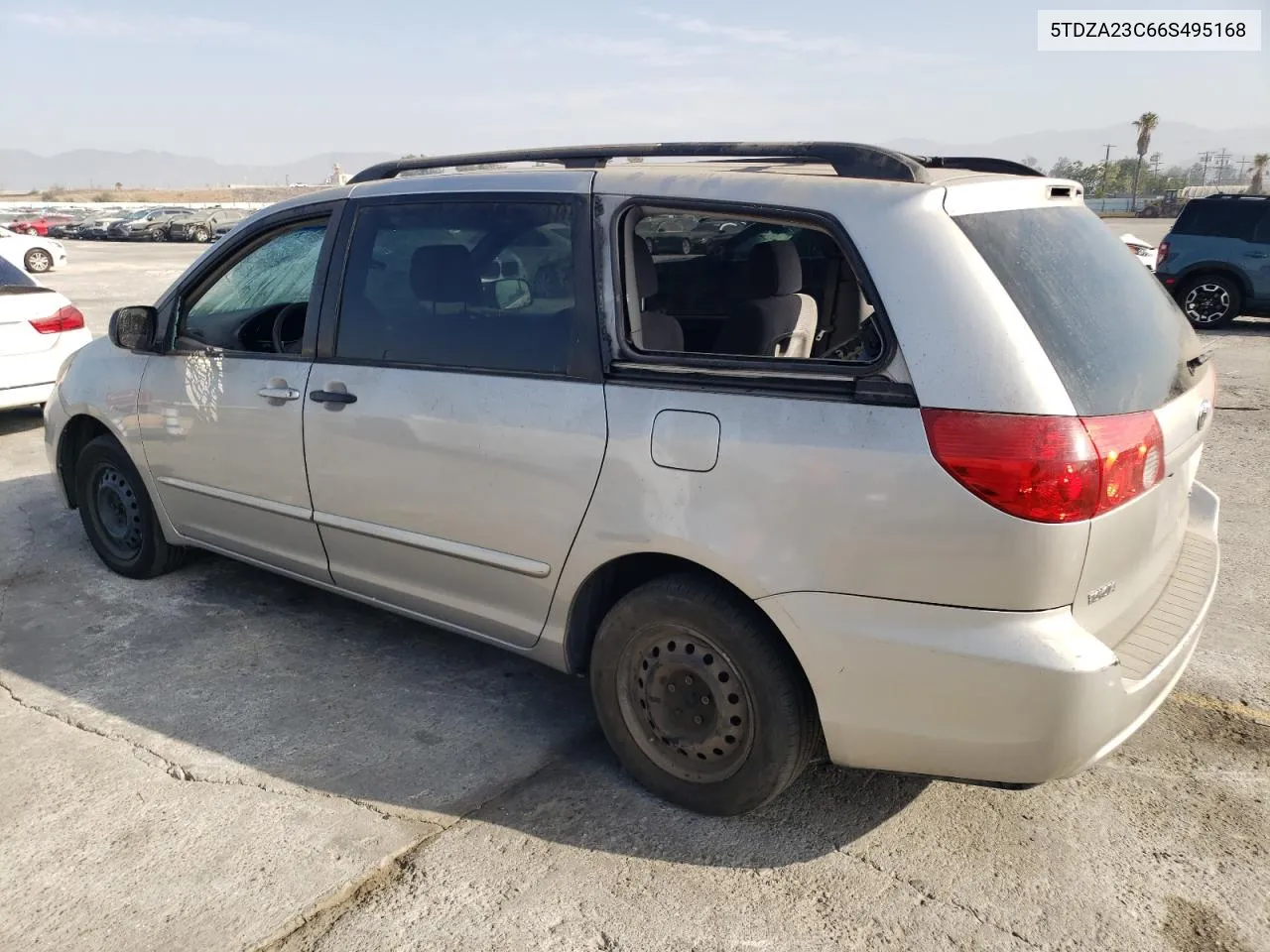 2006 Toyota Sienna Ce VIN: 5TDZA23C66S495168 Lot: 74300394