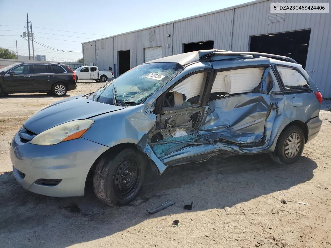 5TDZA23C46S424406 2006 Toyota Sienna Ce