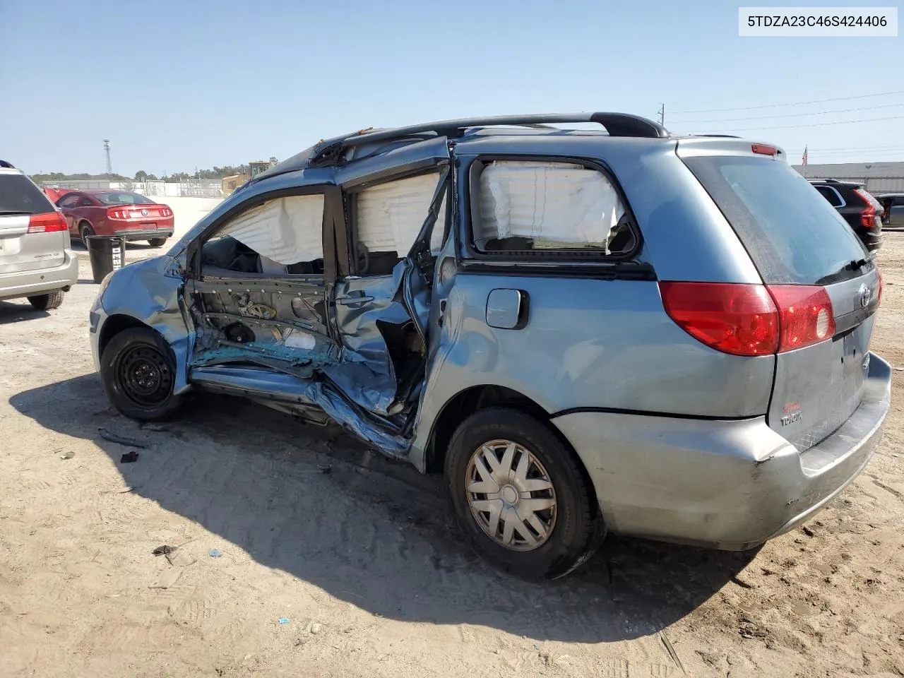 5TDZA23C46S424406 2006 Toyota Sienna Ce