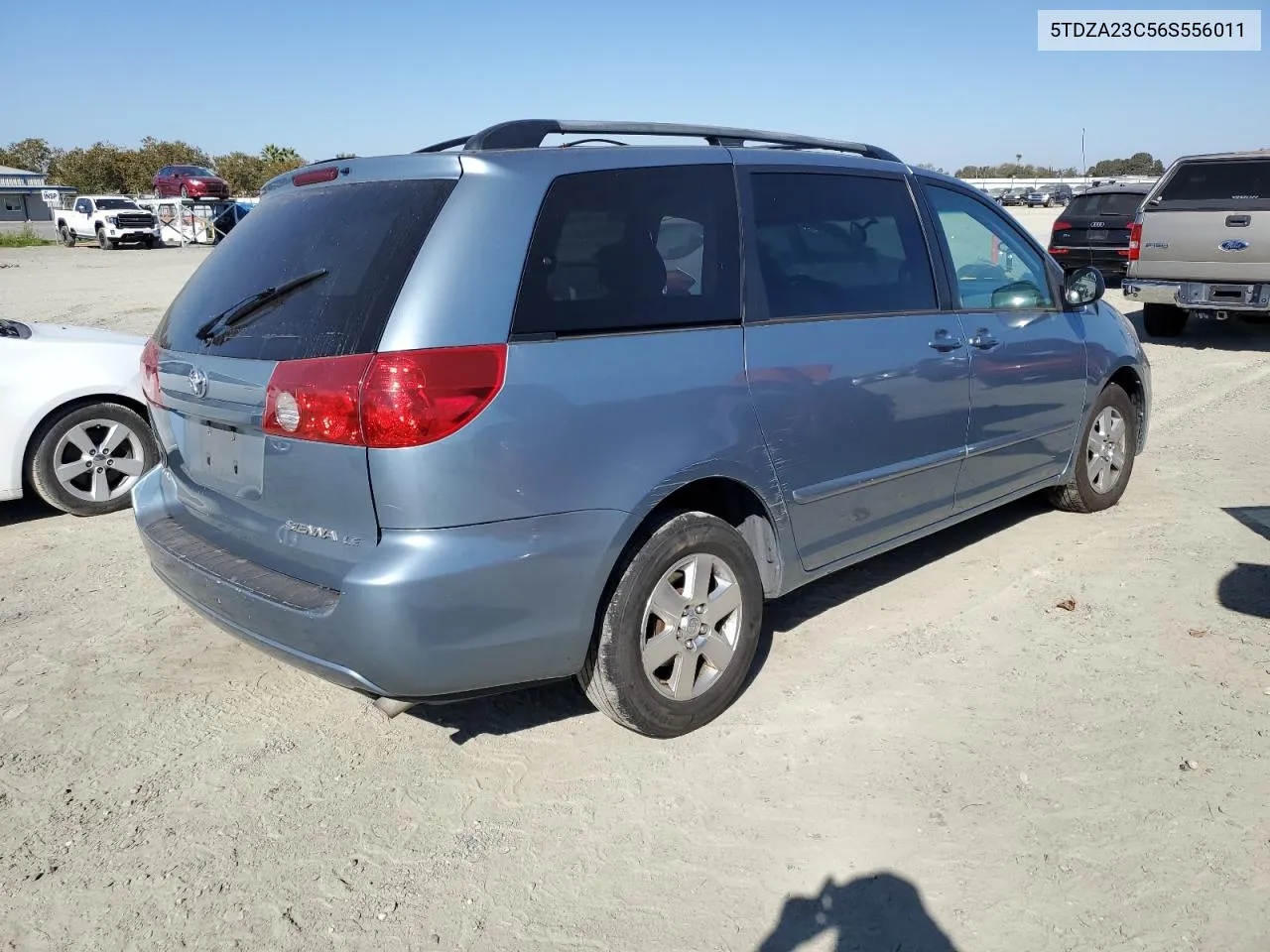 2006 Toyota Sienna Ce VIN: 5TDZA23C56S556011 Lot: 75434444