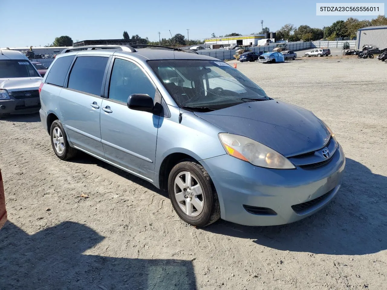 2006 Toyota Sienna Ce VIN: 5TDZA23C56S556011 Lot: 75434444