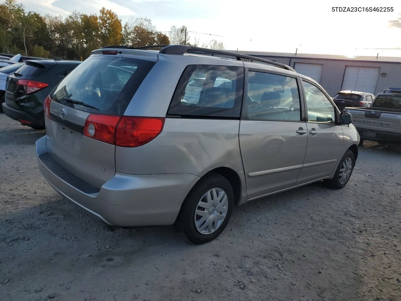 2006 Toyota Sienna Ce VIN: 5TDZA23C16S462255 Lot: 75913714