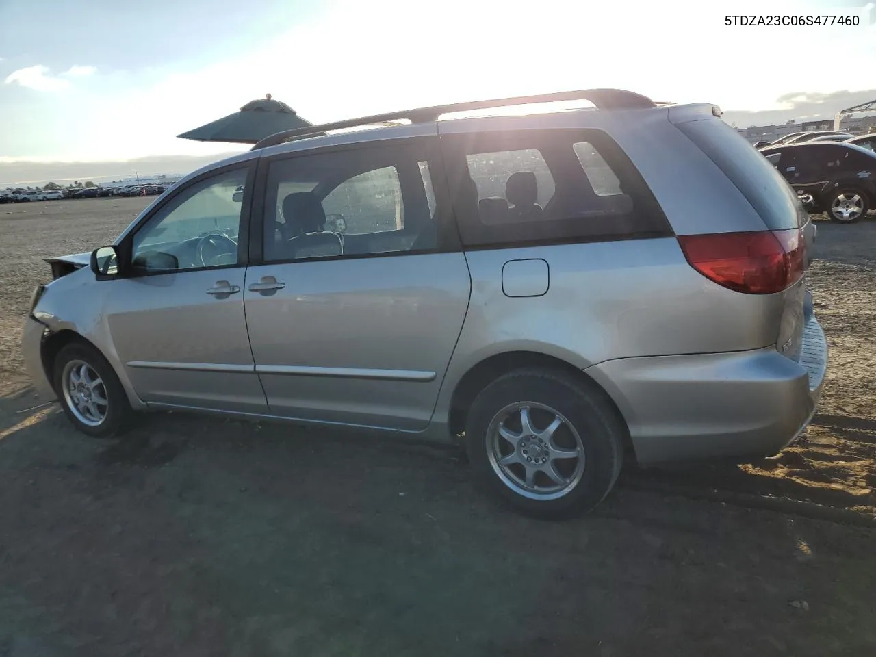 2006 Toyota Sienna Ce VIN: 5TDZA23C06S477460 Lot: 76248714