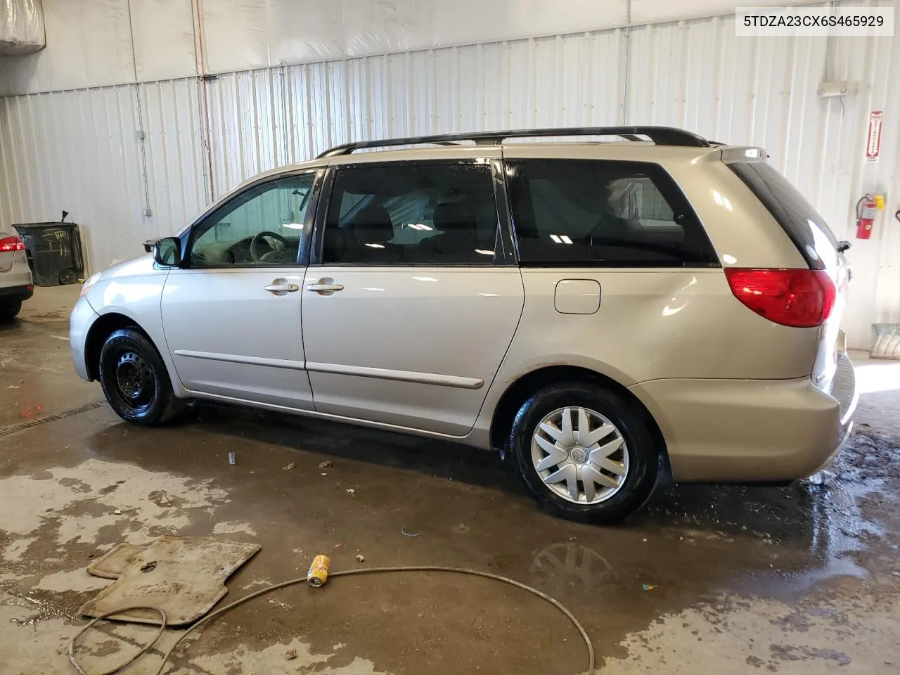 2006 Toyota Sienna Ce VIN: 5TDZA23CX6S465929 Lot: 76314244