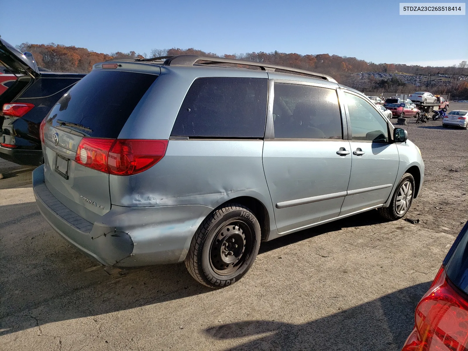 5TDZA23C26S518414 2006 Toyota Sienna Ce