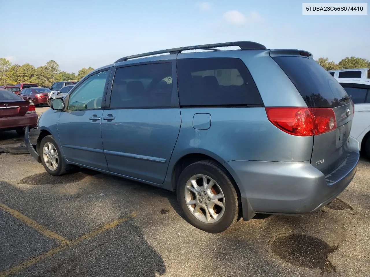 2006 Toyota Sienna Le VIN: 5TDBA23C66S074410 Lot: 76507204