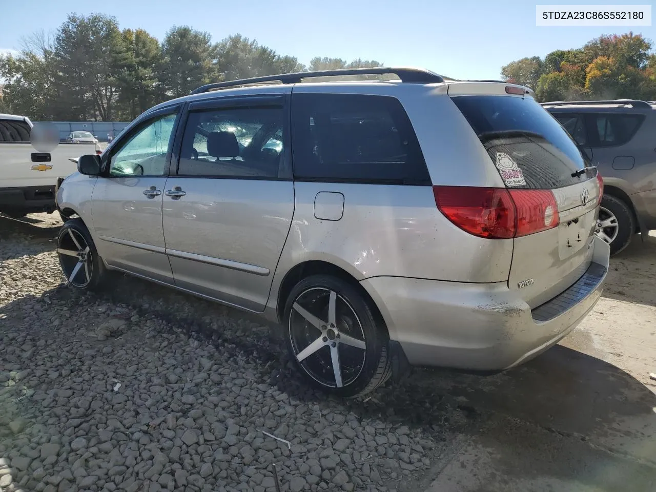 5TDZA23C86S552180 2006 Toyota Sienna Ce