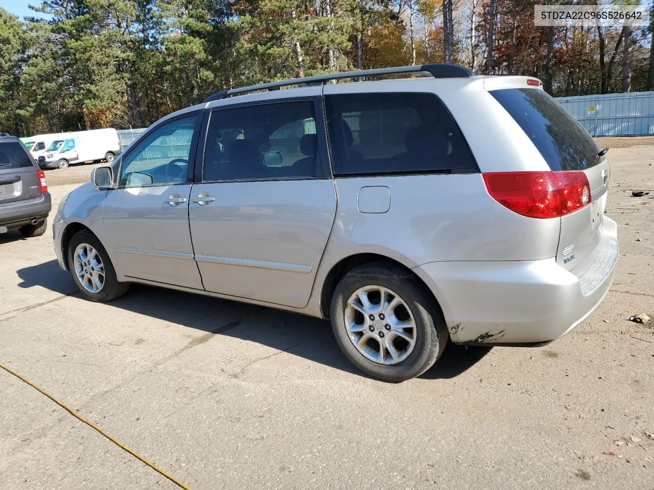 2006 Toyota Sienna Xle VIN: 5TDZA22C96S526642 Lot: 76725684