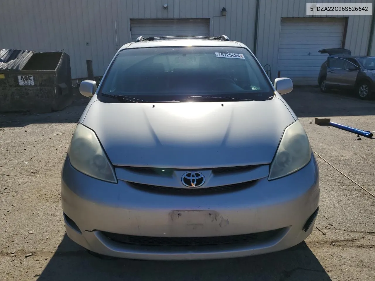 5TDZA22C96S526642 2006 Toyota Sienna Xle