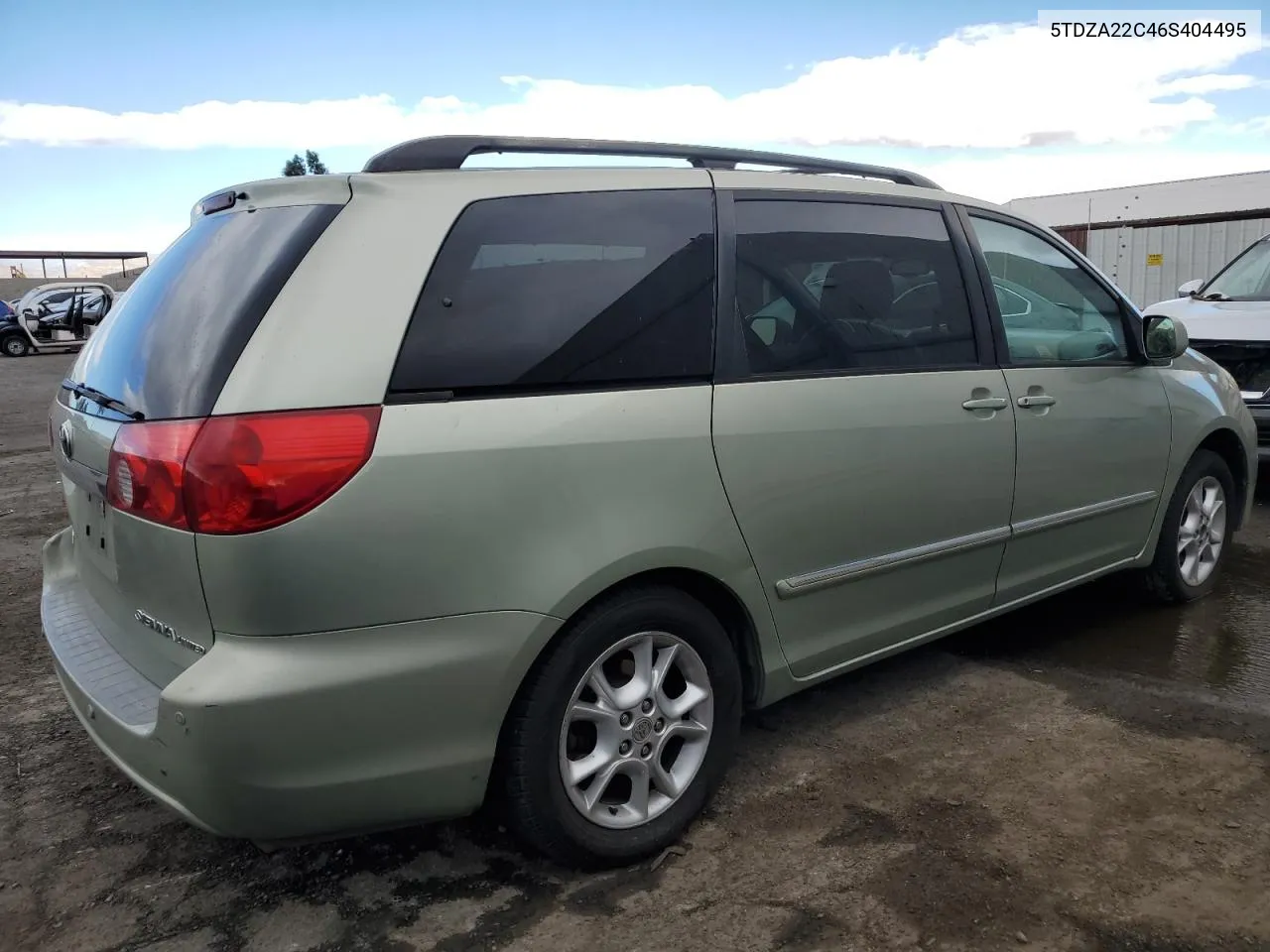 5TDZA22C46S404495 2006 Toyota Sienna Xle