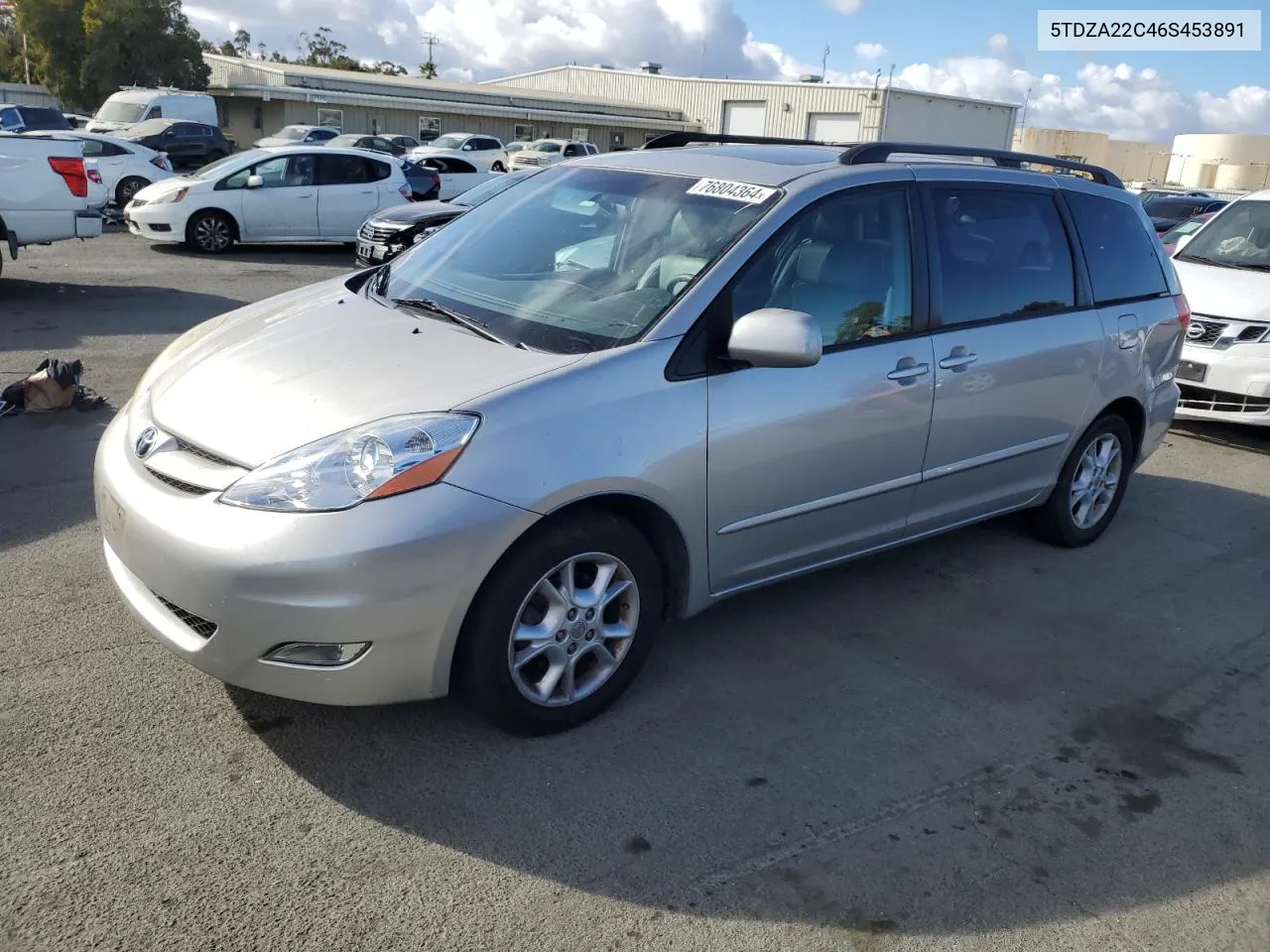 5TDZA22C46S453891 2006 Toyota Sienna Xle