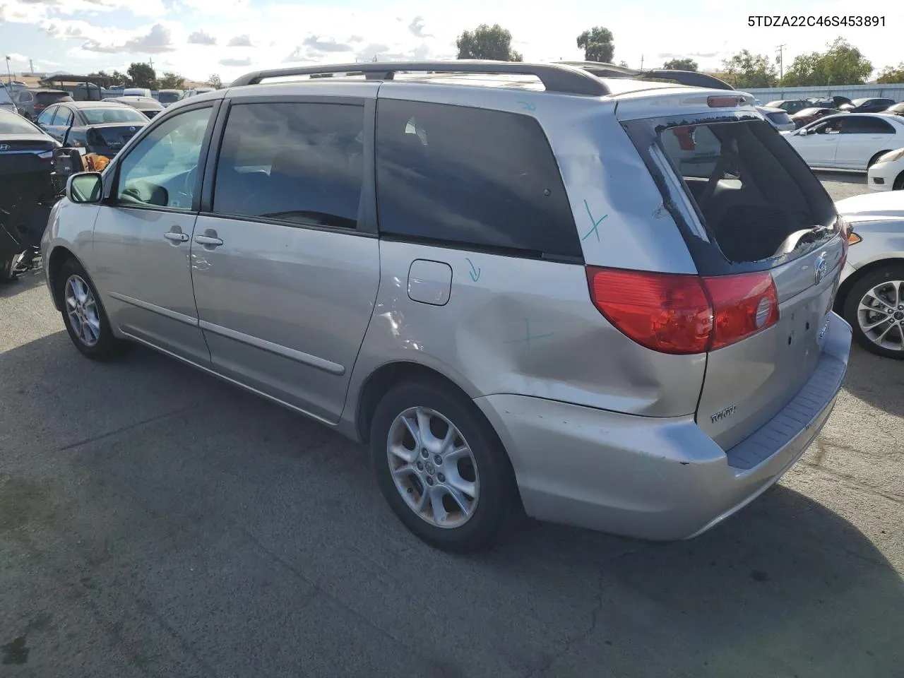 5TDZA22C46S453891 2006 Toyota Sienna Xle