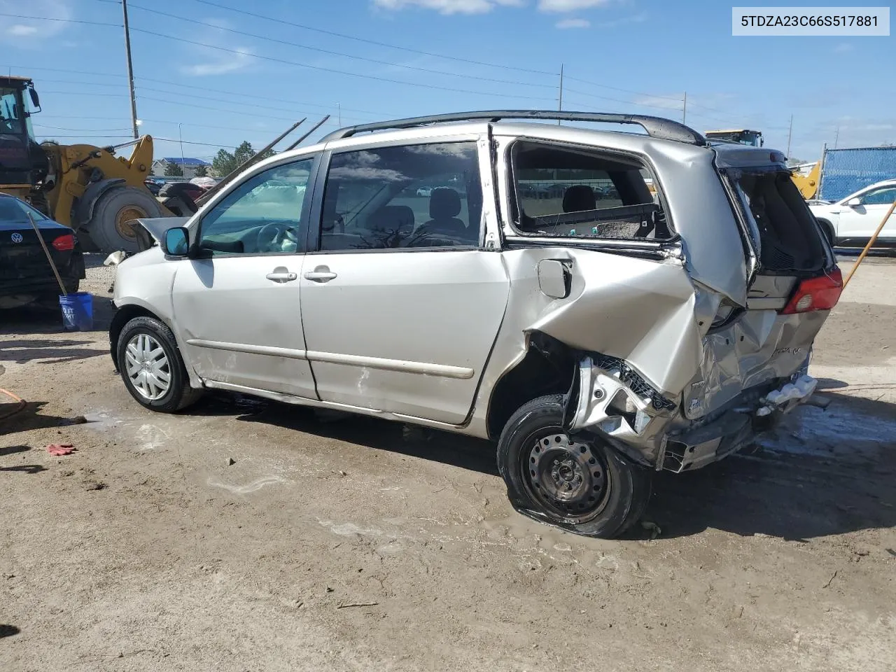 5TDZA23C66S517881 2006 Toyota Sienna Ce