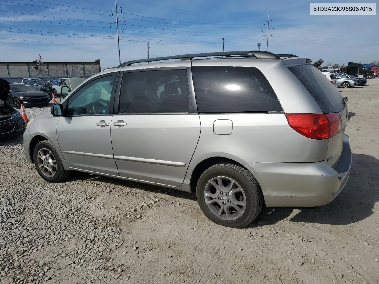 5TDBA23C96S067015 2006 Toyota Sienna Le