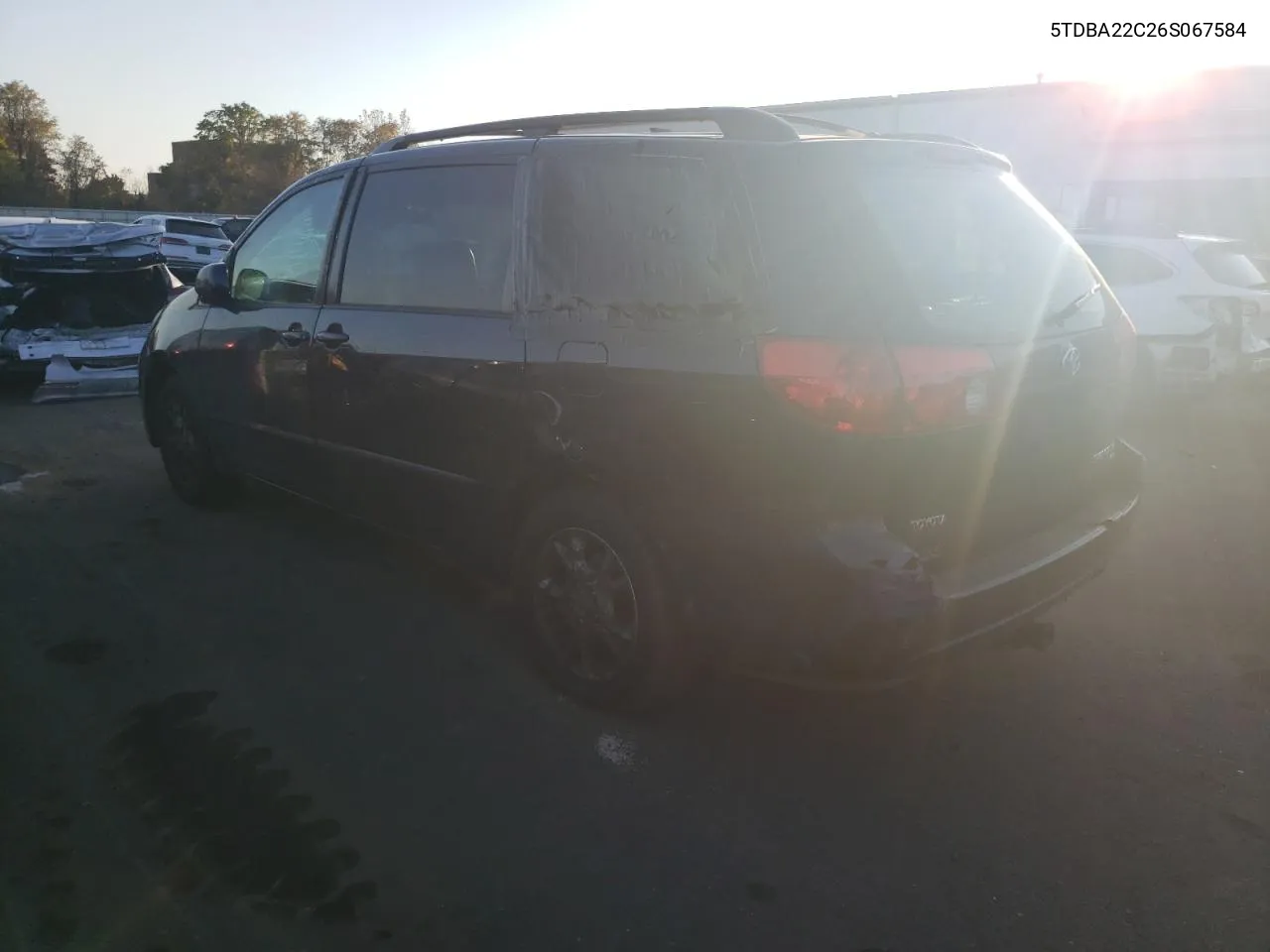 2006 Toyota Sienna Xle VIN: 5TDBA22C26S067584 Lot: 77140144