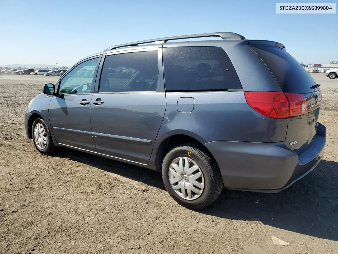 2006 Toyota Sienna Ce VIN: 5TDZA23CX6S399804 Lot: 77222684