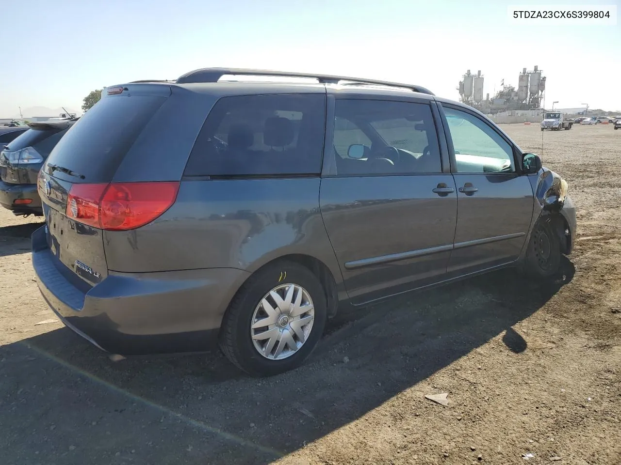 2006 Toyota Sienna Ce VIN: 5TDZA23CX6S399804 Lot: 77222684