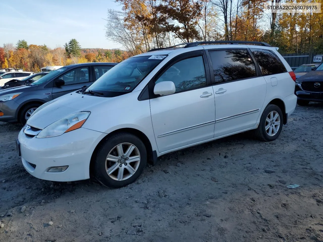 2006 Toyota Sienna Xle VIN: 5TDBA22C26S075975 Lot: 77242284