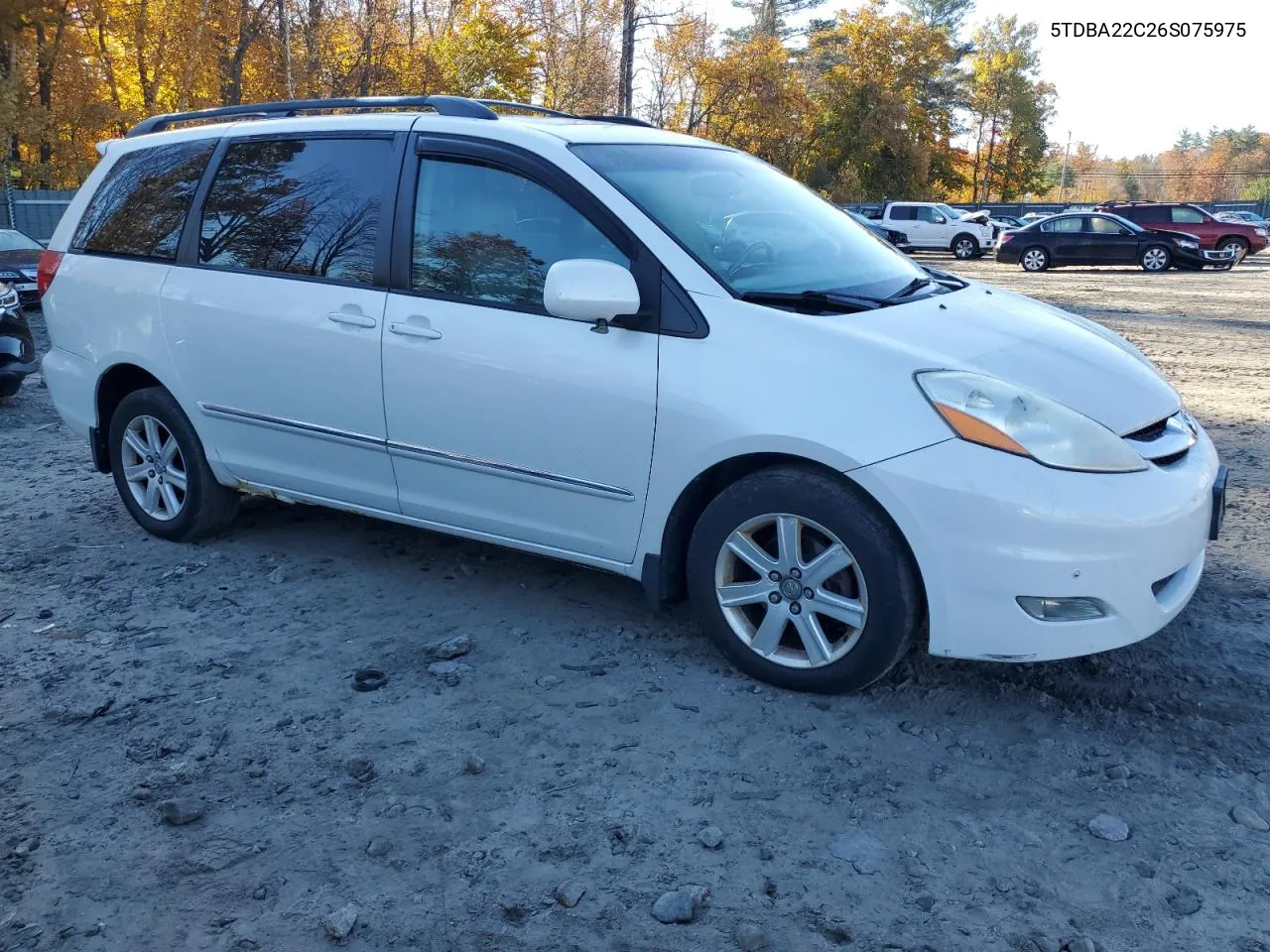 2006 Toyota Sienna Xle VIN: 5TDBA22C26S075975 Lot: 77242284