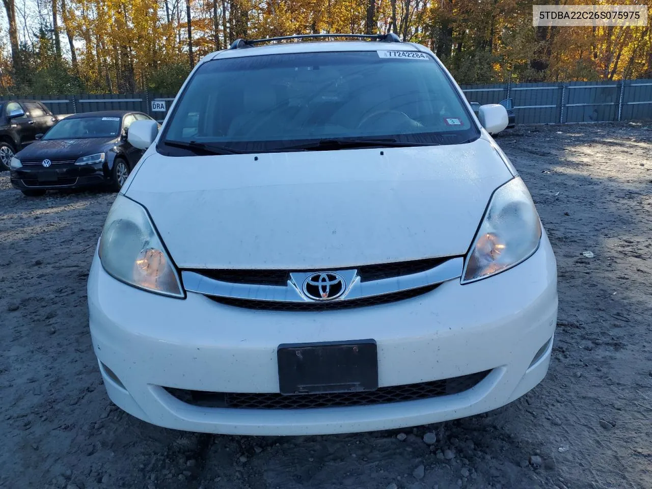 2006 Toyota Sienna Xle VIN: 5TDBA22C26S075975 Lot: 77242284