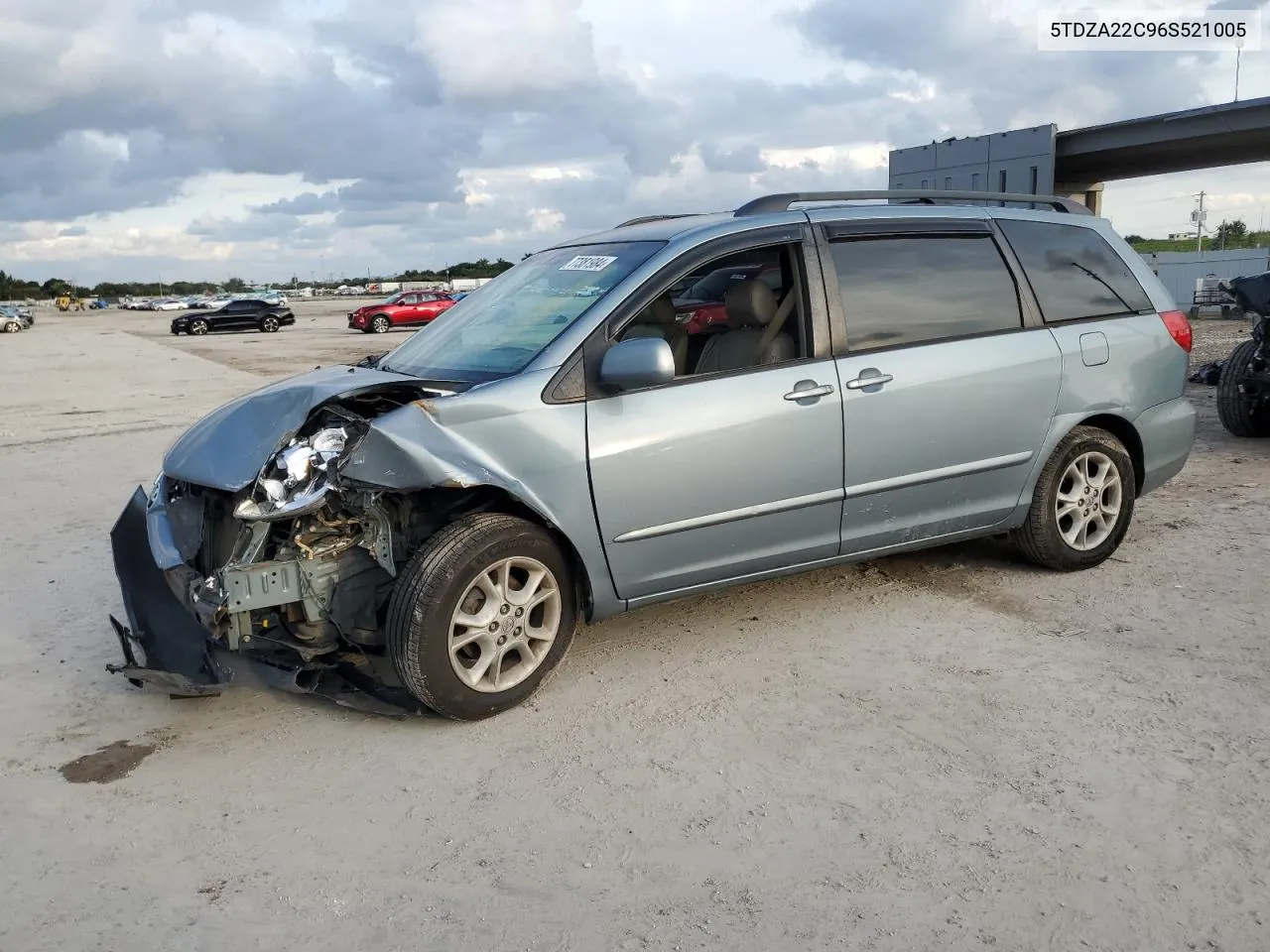 5TDZA22C96S521005 2006 Toyota Sienna Xle