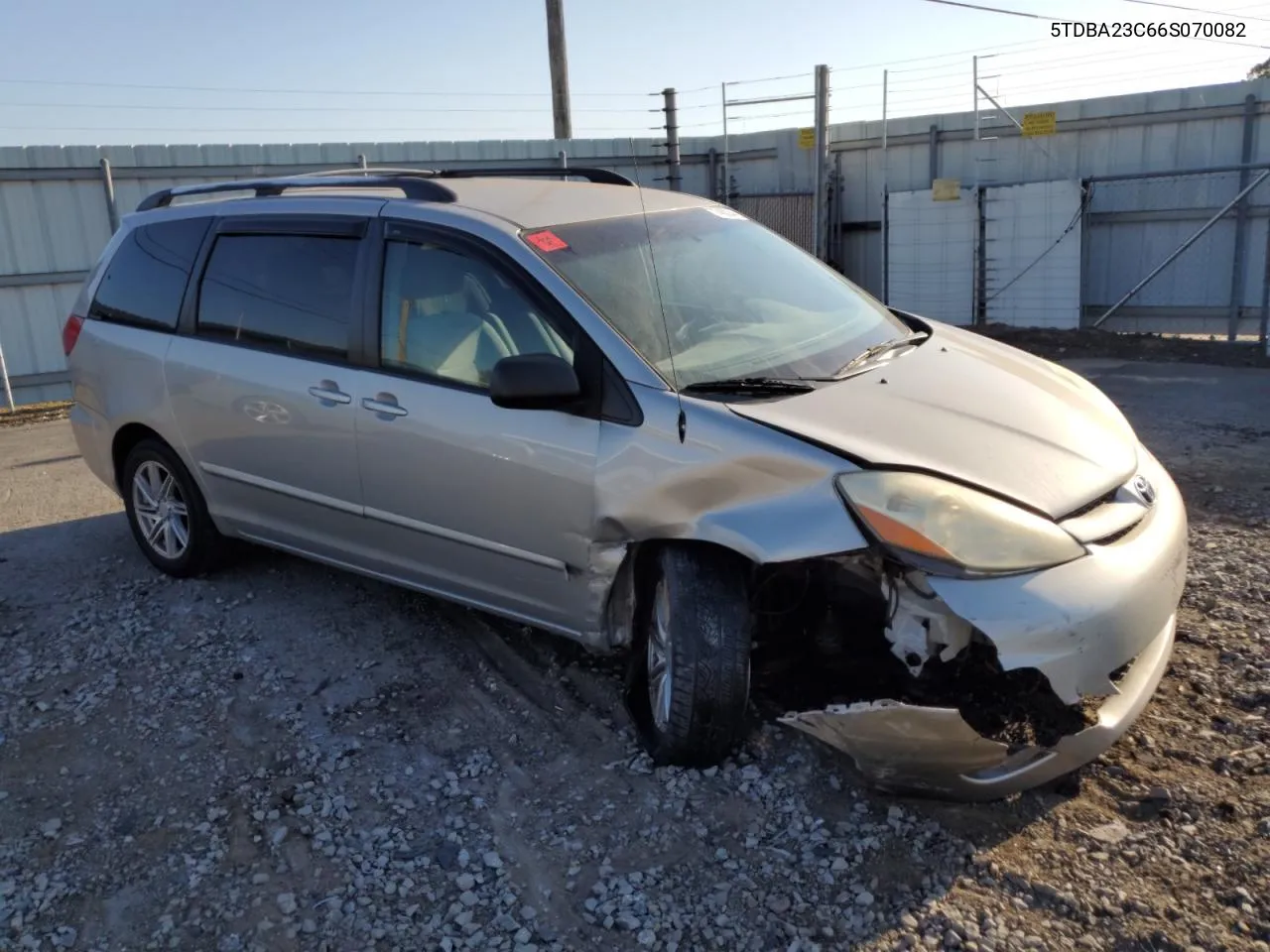 2006 Toyota Sienna Le VIN: 5TDBA23C66S070082 Lot: 77468244