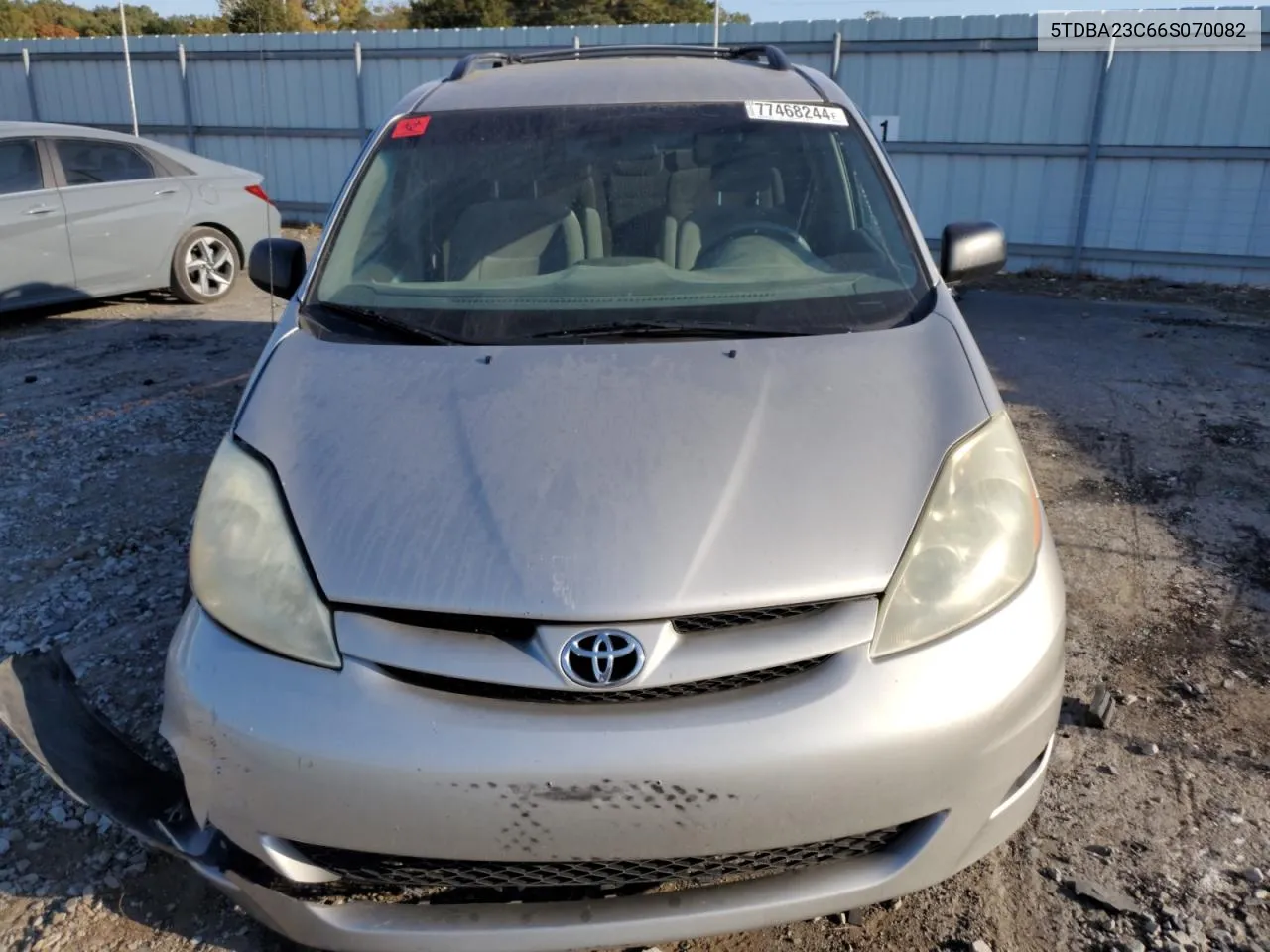 2006 Toyota Sienna Le VIN: 5TDBA23C66S070082 Lot: 77468244