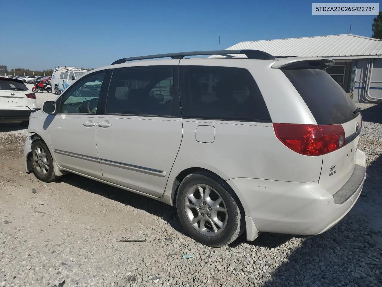 2006 Toyota Sienna Xle VIN: 5TDZA22C26S422784 Lot: 77484734