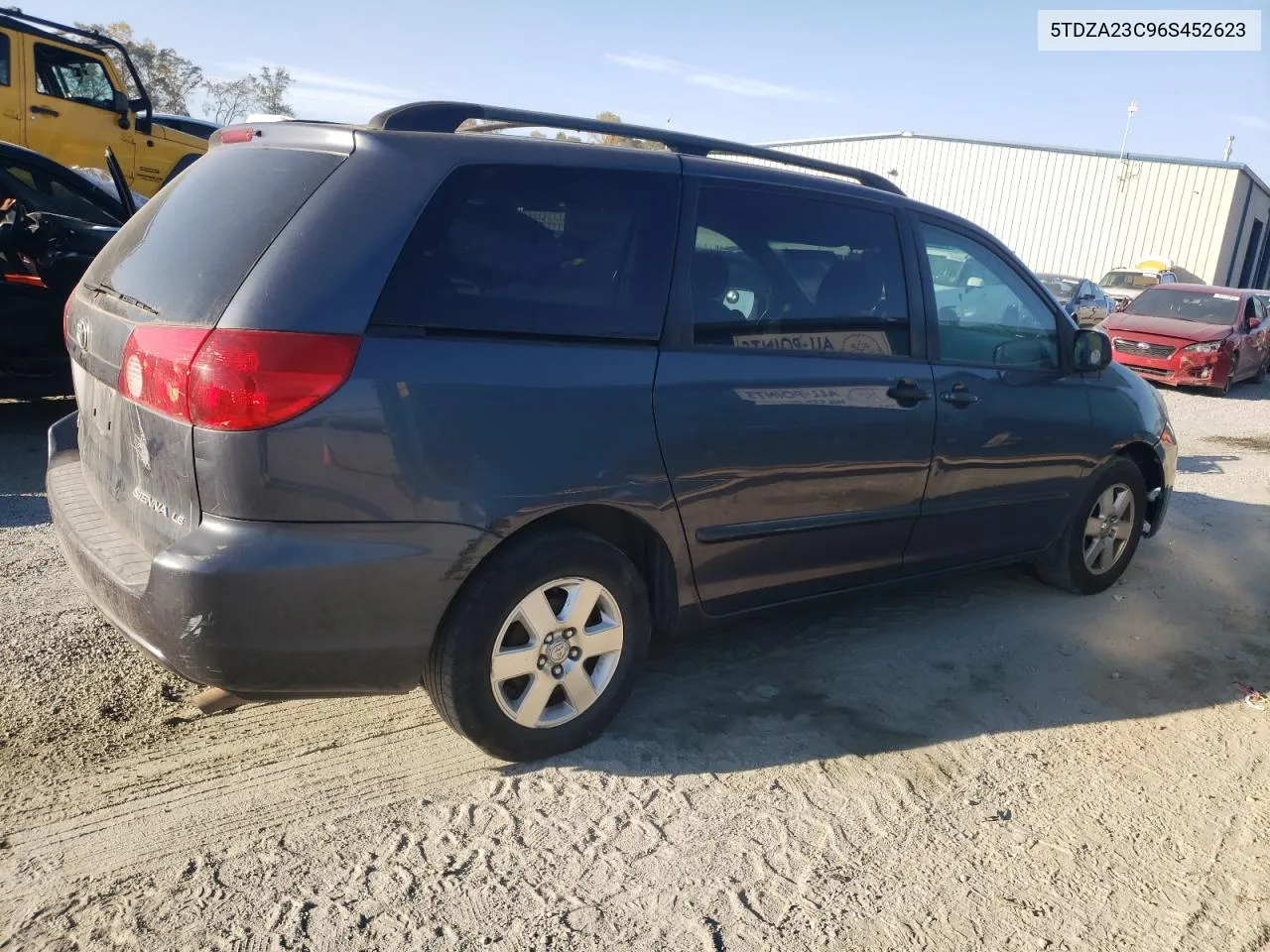 2006 Toyota Sienna Ce VIN: 5TDZA23C96S452623 Lot: 77825144