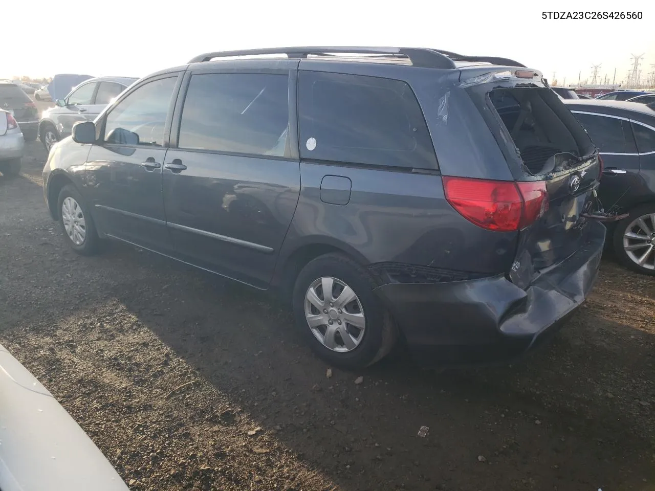 2006 Toyota Sienna Ce VIN: 5TDZA23C26S426560 Lot: 78054184