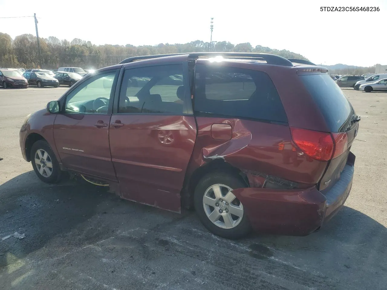 2006 Toyota Sienna Ce VIN: 5TDZA23C56S468236 Lot: 78215514