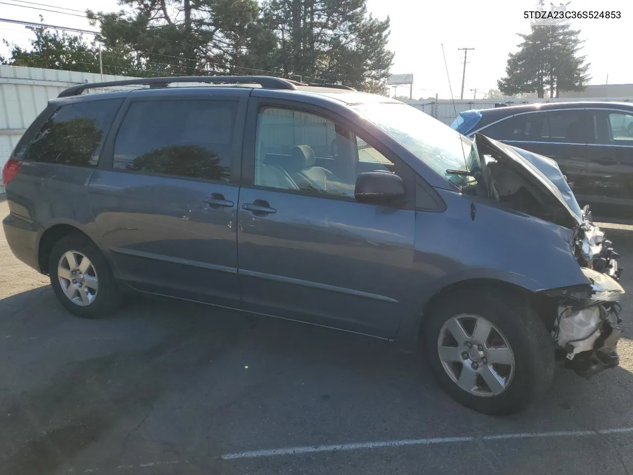 2006 Toyota Sienna Ce VIN: 5TDZA23C36S524853 Lot: 78716504