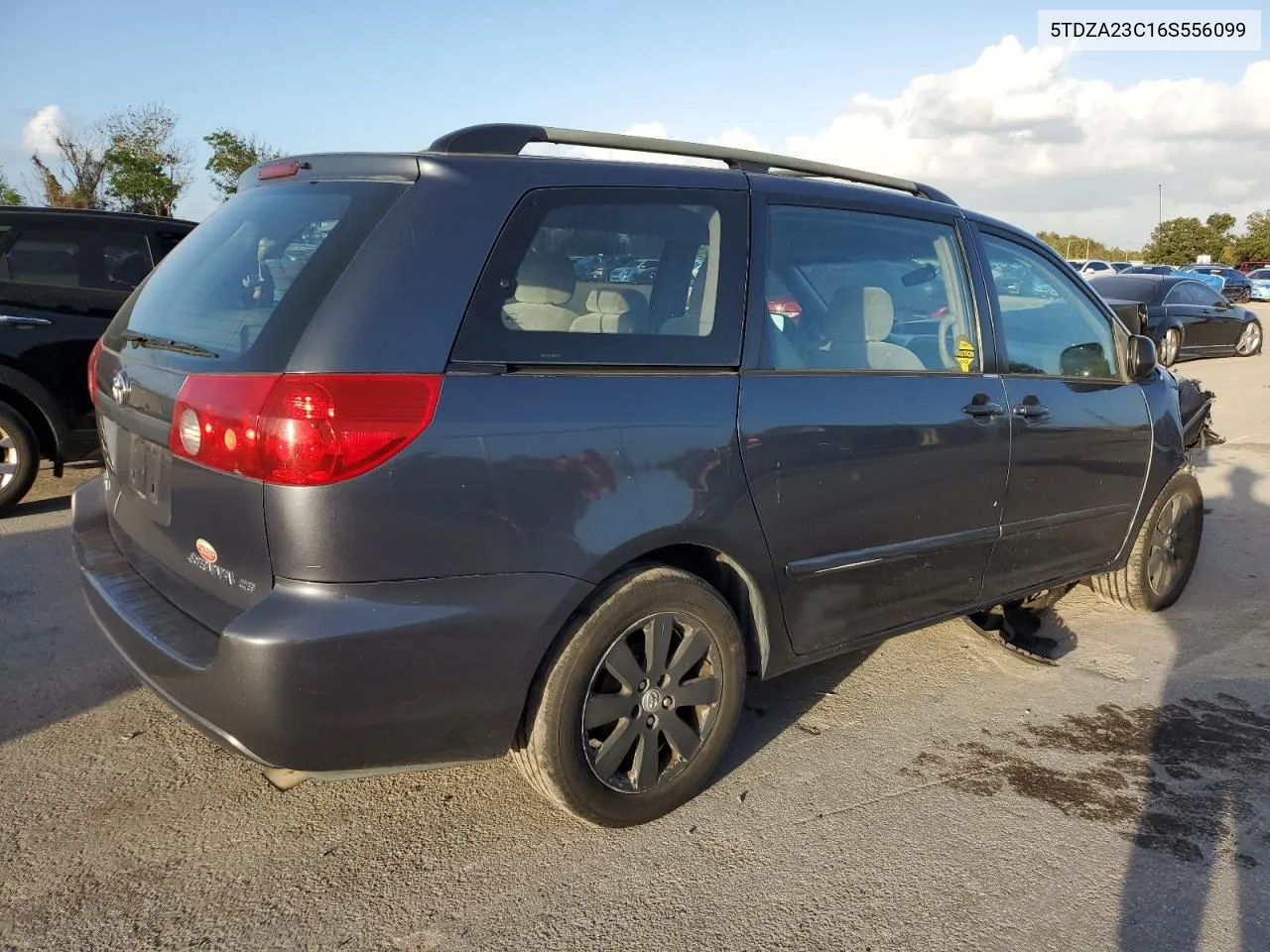 2006 Toyota Sienna Ce VIN: 5TDZA23C16S556099 Lot: 78833454