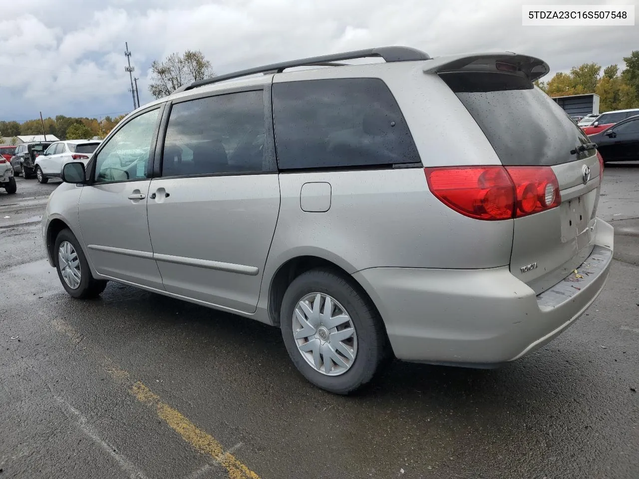 2006 Toyota Sienna Ce VIN: 5TDZA23C16S507548 Lot: 78886824